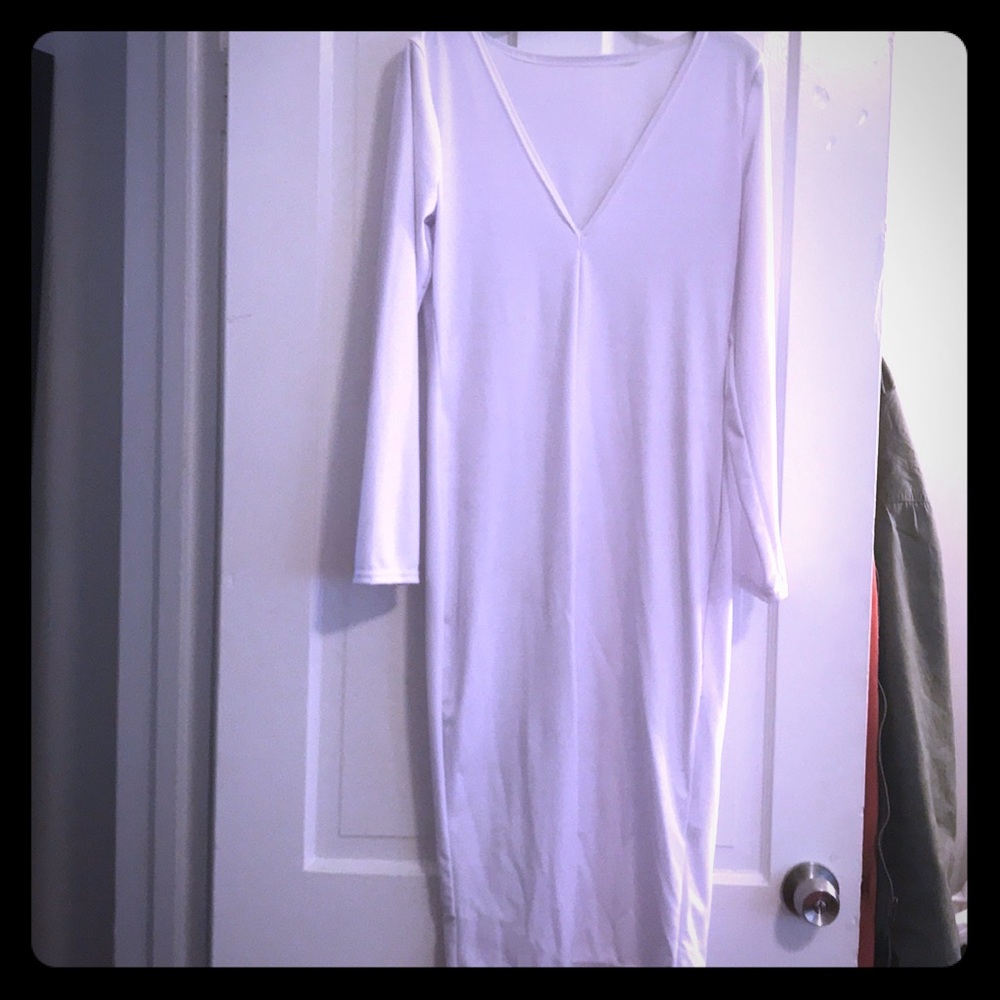 White v neck
